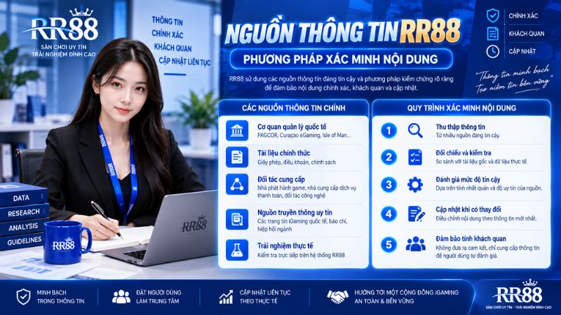 Nguồn Thông Tin RR88 – Phương Pháp Xác Minh Nội Dung